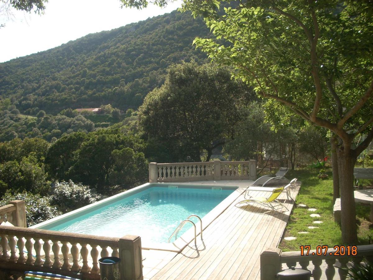 Chambre Independante Climatisee, Cuisine D'Ete, Piscine Sartène Exteriér fotografie